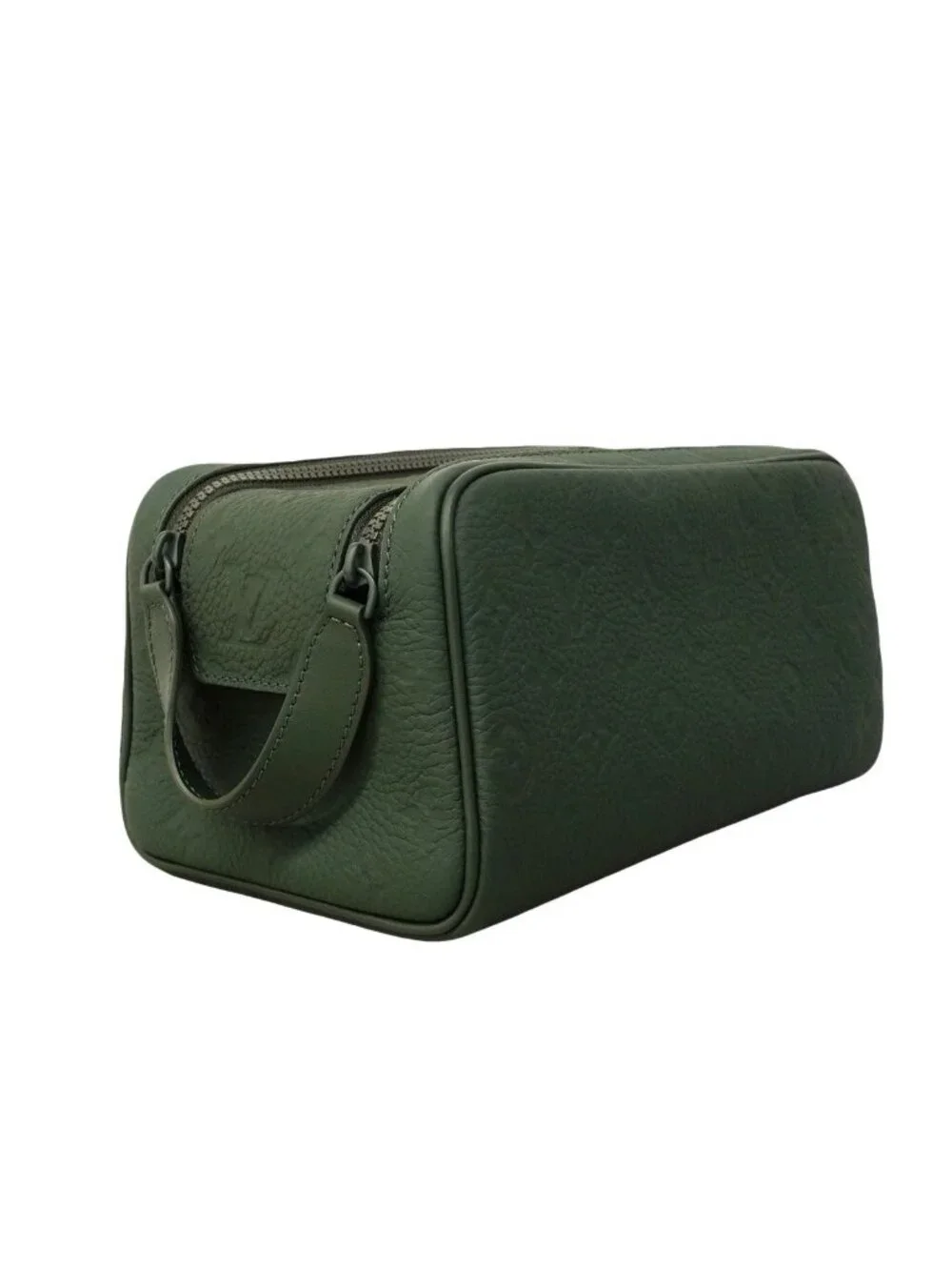 Louis Vuitton Handbag Taurillon Dopp Kit Green